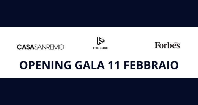 Casa Sanremo 2025: Opening Gala con Forbes e The Code, tra Musica e Imprese